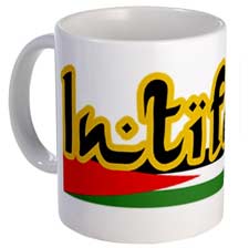 palestine intifada mug