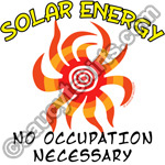 solar energy t-shirt