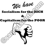 socialism for the rich t shirt