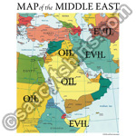 middle east map t-shirt