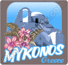 mykonos t shirt