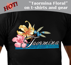 new taormina t shirt sunset