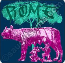 remus romulus rome t shirt
