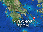 mykonos satellite map