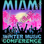 miami winter music conference t shirt
