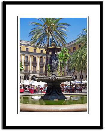 barcelona framed photo photography print