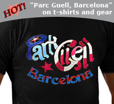 barcelona parc guell t shirt