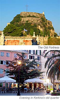 old fortress corfu town kerkira