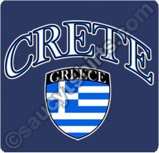 crete greece t shirt