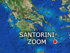 Santorini satellite map