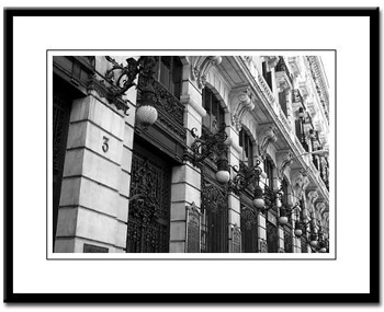 Madrid framed photography