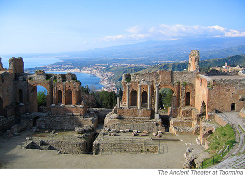 ancient theater taormina